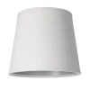 LAMPSKÄRM Linne Ringfäste Vit 20cm