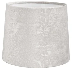LAMPSKÄRM Sammet 20/17cm Grå