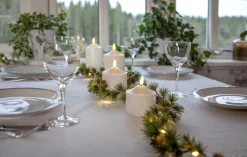 LARIX Girland Batteri 140cm 20LED Grön