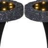 LAWNLIGHT Solcells-spotlight 2-Pack 11cm Grå