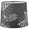 LEAF Lampskärm Tyg 20cm Svart
