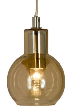 LEAH Fönsterlampa 13cm Amber