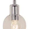 LEAH Fönsterlampa 13cm Krom/Klar