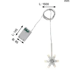 LIGHTY Ljusslinga 8,5cm Klar