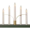LILJA Ljusstake 5L 30cm Grön