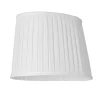 LINNE PLISSERAD Lampskärm 260/320mm Oval Vit