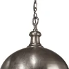 LIVERPOOL Taklampa 50cm Råsilver