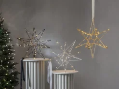 LIZZY Stjärna 47cm 60LED Silver