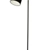 LJUSDAL Golvlampa 1L 140cm Svart/Matt Mässing