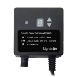LJUSSENSOR med ställbar timer 12V IP44