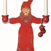 Ljusstake Sundborn Flicka