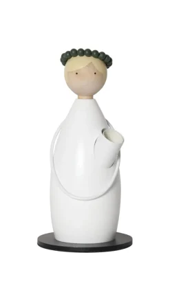 LUCIA CLASSIC Ljusstake 1L 24cm Vit