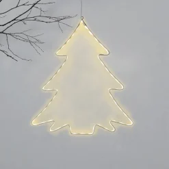 LUMIWALL Siluett Gran 45cm 60LED IP44
