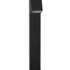 LUTON Stolpbelysning IP44 100cm Svart