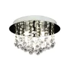 MADELENE Plafond 35cm Krom