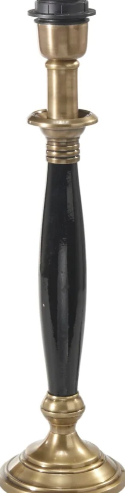 MADISON Lampfot 42cm Svart/Antikmässing