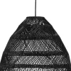 MAJA Takskärm 45,5cm Wicker Svart