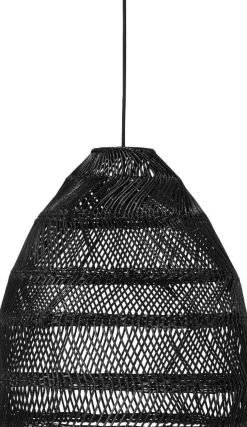 MAJA Takskärm 45,5cm Wicker Svart