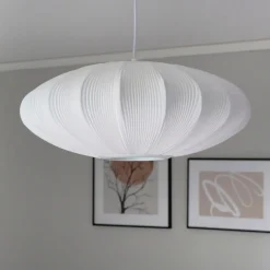 MAMSELL Taklampa 45cm Vit