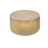 MARBLE Silkesmatt Bordsljus Äkta Marmor 8x4cm Amber