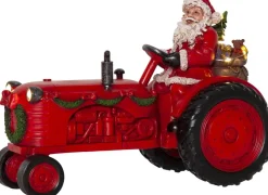 MERRYVILLE Panorama Traktor Batteri 28,5cm Röd