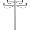 MILANO Golvljusstake Metall 116cm Krom
