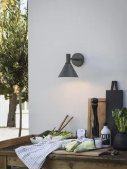 MINITRIPP Fasadlampa 30cm Grå