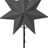 MIXA Stjärna på fot 50cm Grå
