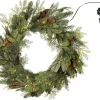 MIXI Krans Batteri 60cm 30LED Grön