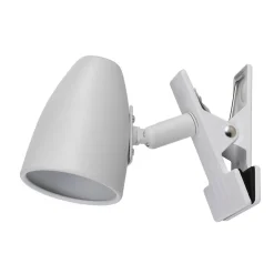 MOA Klämlampa 15cm Vit