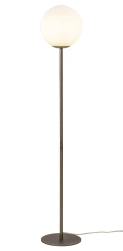 MOLEKYL Golvlampa 130cm Tenn/Vit