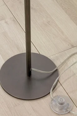 MOLEKYL Golvlampa 130cm Tenn/Vit
