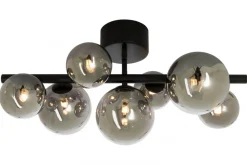 MOLEKYL Plafond 58cm Svart/Rökgrå