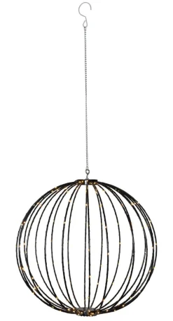 MOUNTY Hängande dekoration 50cm Svart IP44