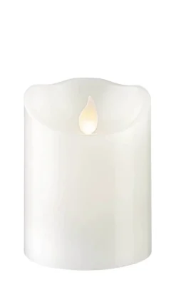 M-TWINKLE LED Blockljus 10cm Vit