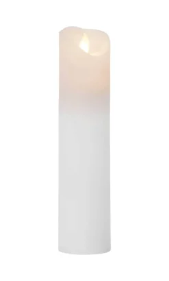 M-TWINKLE LED Blockljus 20cm Vit