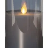 M-TWINKLE LED-Blockljus 15cm Svart