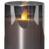 M-TWINKLE LED-Blockljus 10cm Svart