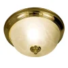 NAPOLI Plafond Bad 27,5cm Antik/Vit IP44