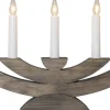 NAVIDA Ljusstake 5L 42cm Brun