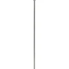 NEW AUGUST Golvlampa 140cm Krom/Opalvit