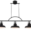NEW HAVEN Takpendel 96cm Antiksvart/Guld