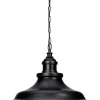 NEW HAVEN XL Takpendel 45cm Antiksvart/Guld