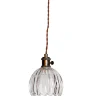 Nora Fönsterlampa 12cm Antikmässing/Klar