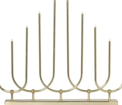 NOVUM Metalljusstake 10L 46cm Mässing