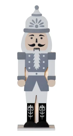 NUTCRACKER Batteridekoration 52cm Flerfärgad