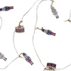 NUTCRACKER Ljusslinga Batteri 1,8m 10LED Varmvit/Flerfärgad