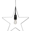ORBIT Stjärna 33cm Svart