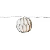 ORIGAM Ljusslinga 225cm 10LED Silver