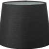 ORIVA Lampskärm Linne 25cm Svart
